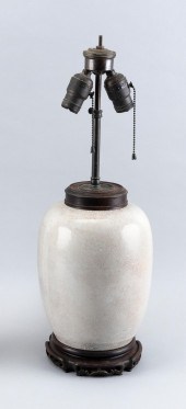 CHINESE CRACKLEWARE WHITE PORC