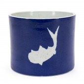 CHINESE CUT PAPER RESIST BLUE