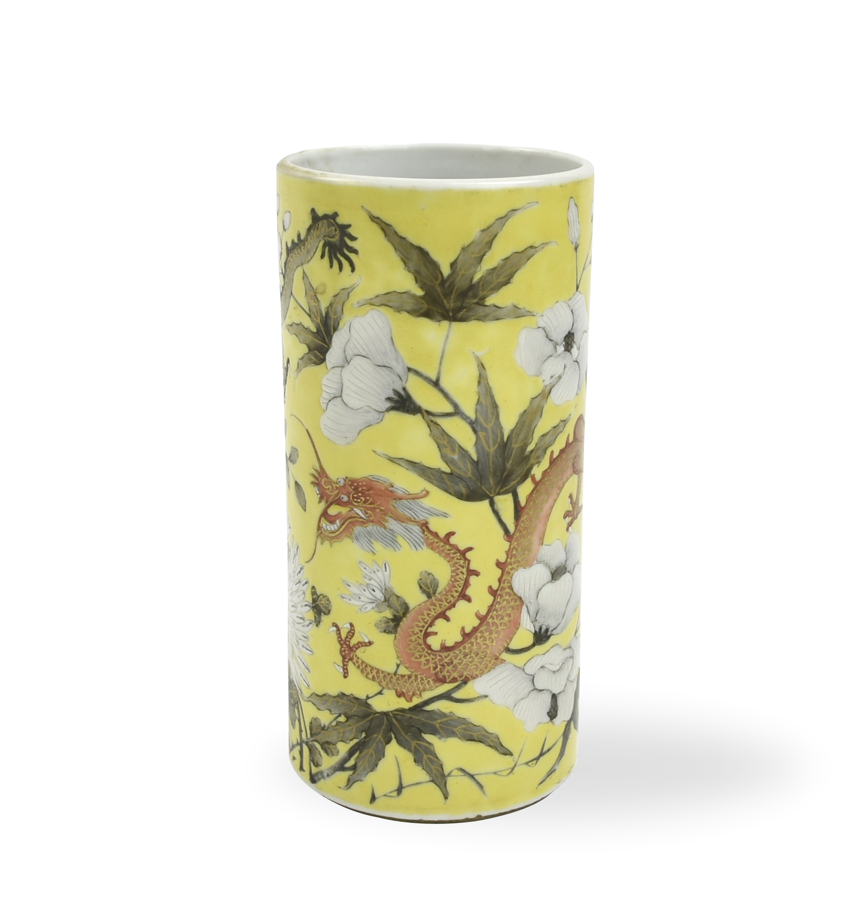 CHINESE DAYAZHAI STYLE BRUSH POT,