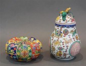 CHINESE DECORATED PEAR-FORM CO