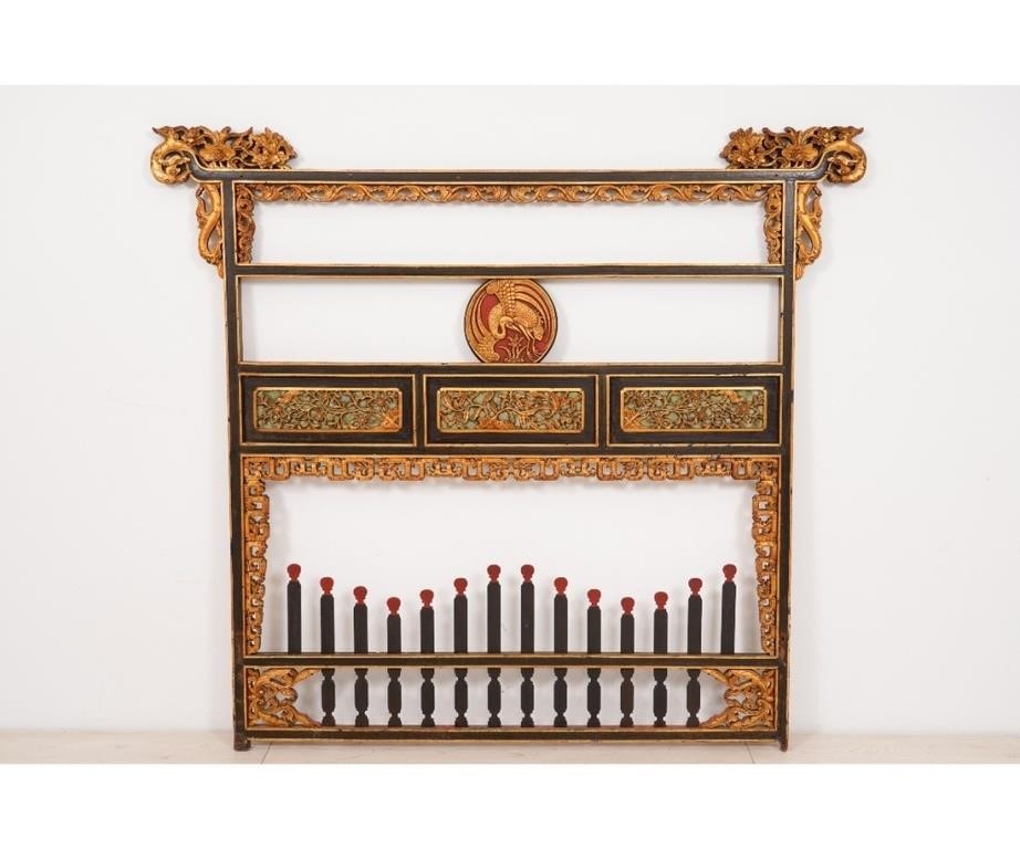 Chinese decorative carving with