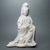 CHINESE DEHUA FIGURE OF GUANYI