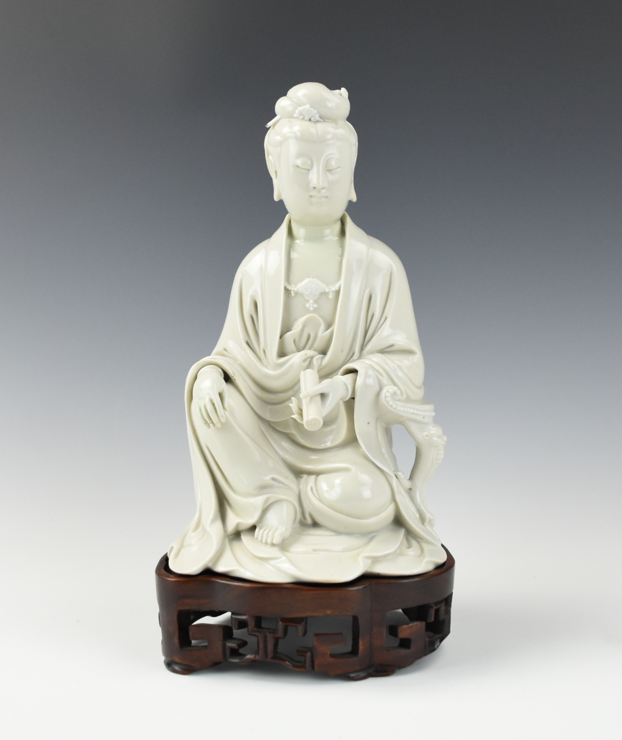 CHINESE DEHUA GLAZED FIGURE OF