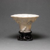 CHINESE DEHUA MOLDED LIBATION