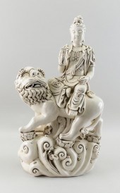 CHINESE DEHUA PORCELAIN FIGURE