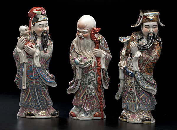 Chinese Deities Chinese three