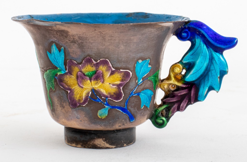 CHINESE DIMINUTIVE ENAMELED
