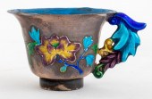 CHINESE DIMINUTIVE ENAMELED SI