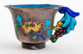 CHINESE DIMINUTIVE ENAMELED SI