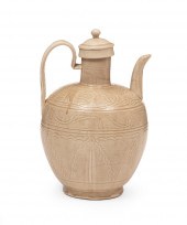 CHINESE DING-STYLE POTTERY COV