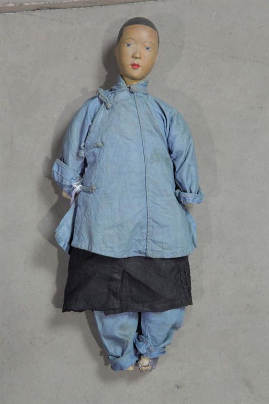 CHINESE DOOR OF HOPE DOLL. Cloth