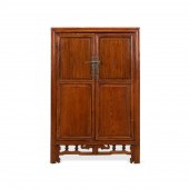 CHINESE DOUBLE DOOR HARDWOOD C