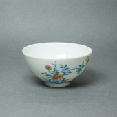 CHINESE DOUCAI ENAMELED WINE C