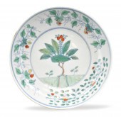 CHINESE DOUCAI GLAZED FLORAL P