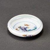 CHINESE DOUCAI PORCELAIN BRUSH
