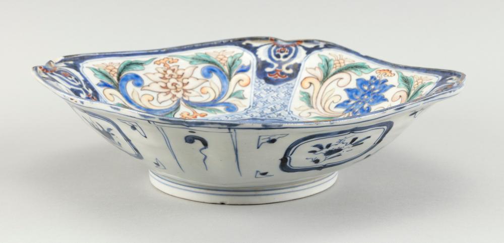 CHINESE DOUCAI PORCELAIN SQUARE