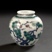 Chinese Doucai Porcelain Water