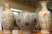 CHINESE DOUCAI STYLE JAR WITH