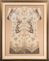 CHINESE DRAGON EMBROIDERED SIL