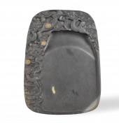CHINESE DUAN INKSTONE CARVED W