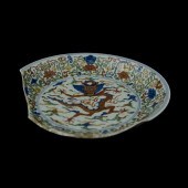 CHINESE DUCAI PORCELAIN DRAGON