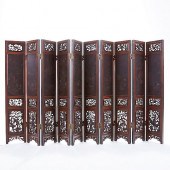 CHINESE EARLY 20TH C. WOOD AND