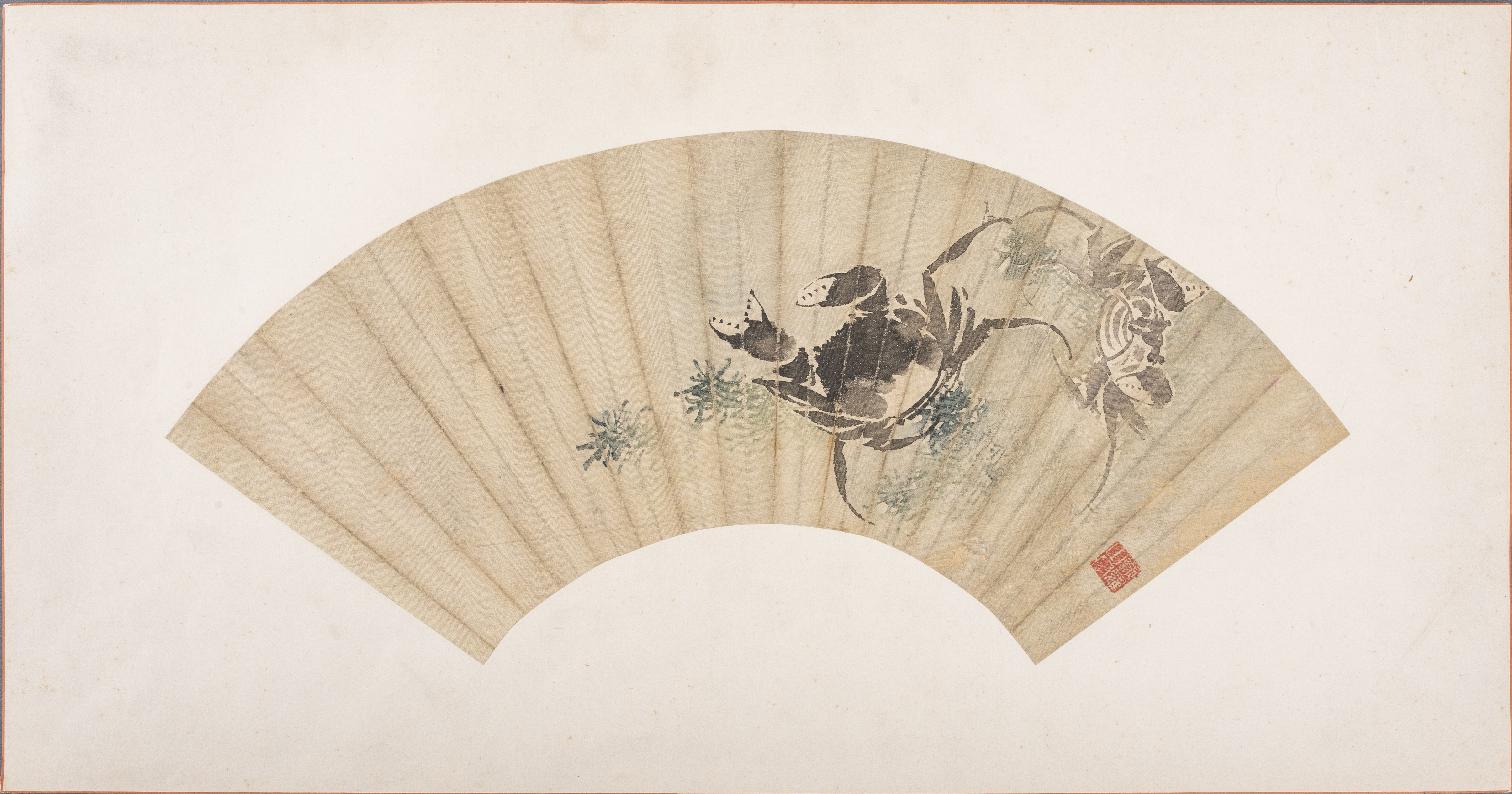 CHINESE EARLY QING DYNASTY FAN
