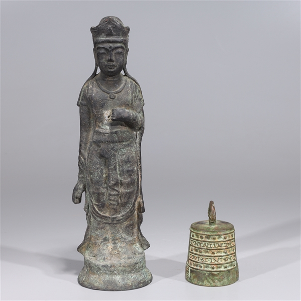 Chinese early style bronze figure