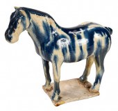 CHINESE EARTHENWARE HORSETang