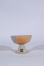 CHINESE EARTHENWARE PEDESTAL C