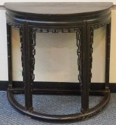 CHINESE EBONIZED HONGMU DEMILU