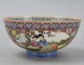 CHINESE EGG SHELL CANTON GLAZE