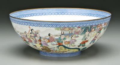 Chinese eggshell porcelain bowl,