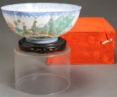 CHINESE EGGSHELL PORCELAIN BOW