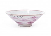 CHINESE EGGSHELL PORCELAIN BOW