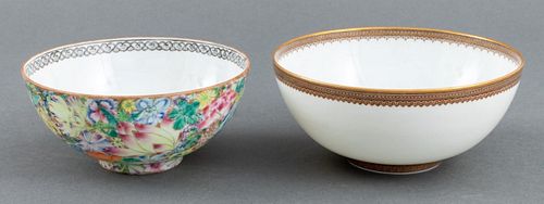 CHINESE EGGSHELL PORCELAIN BOWLS,