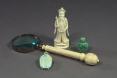 Chinese Elaborately Carved Tus