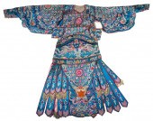 CHINESE ELABORATELY EMBROIDERE