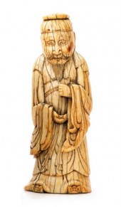 Chinese elephant ivory carving