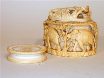 Chinese elephant ivory export