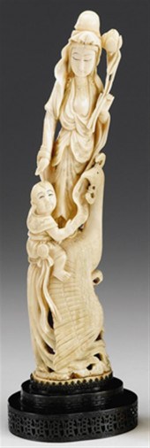 Chinese elephant ivory Quanyin