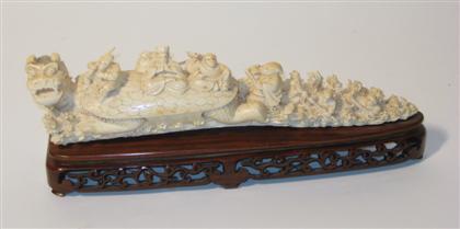 Chinese elephant or mammoth ivory