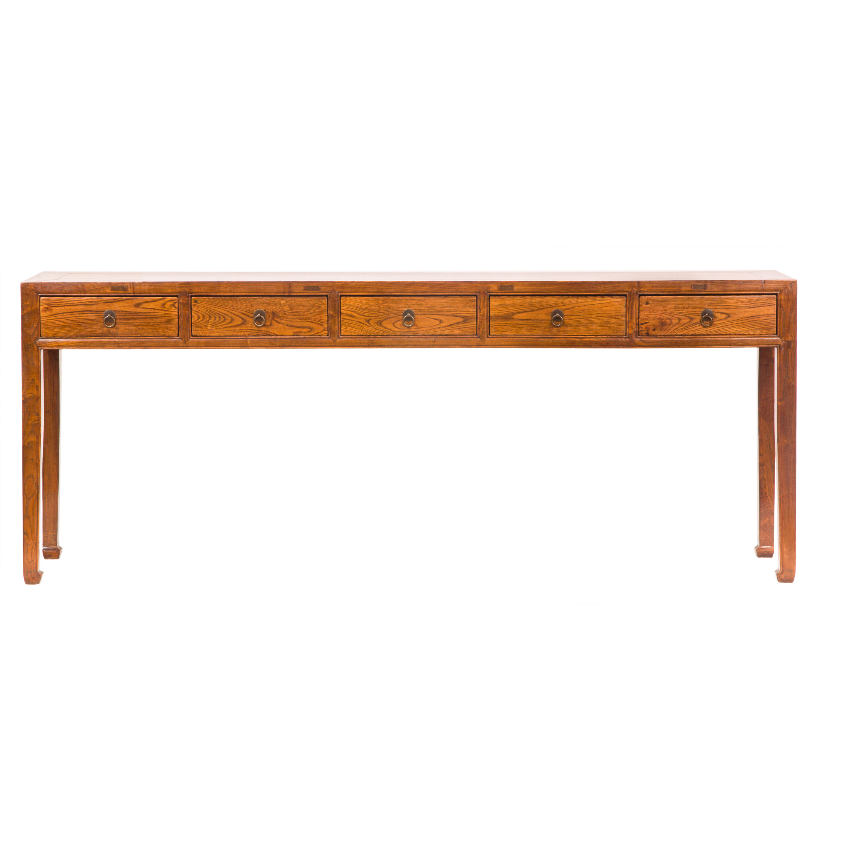 CHINESE ELM CONSOLE TABLE Chinese