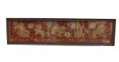 CHINESE EMBRODIERY SILK FOO LI