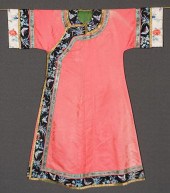 CHINESE EMBROIDERED AND BROCAD