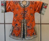 CHINESE EMBROIDERED AND COUCHE