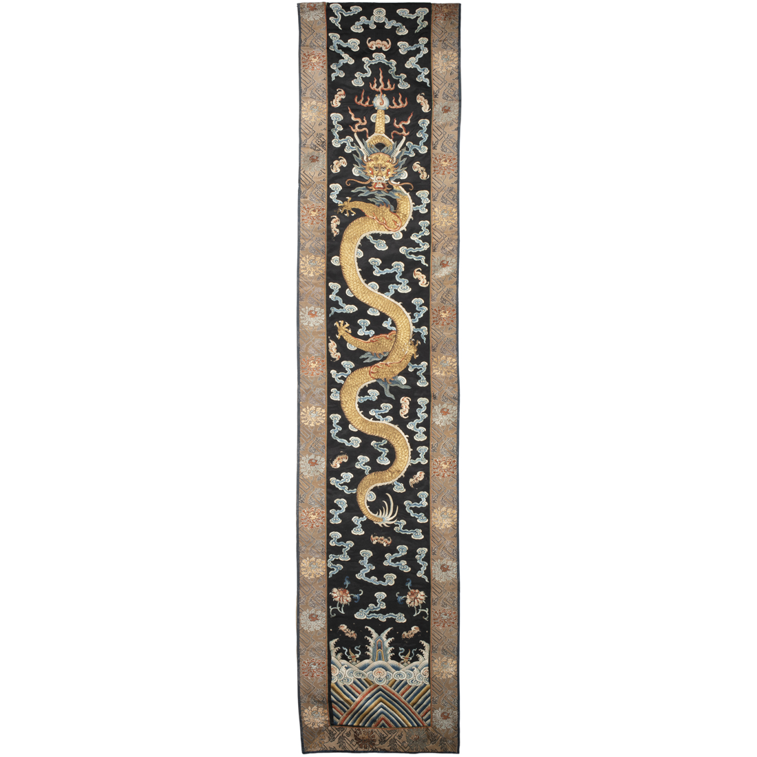 CHINESE EMBROIDERED 'DRAGON'