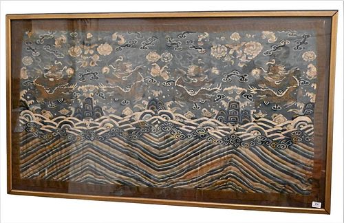 CHINESE EMBROIDERED DRAGON