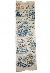 CHINESE EMBROIDERED QING DYNAS