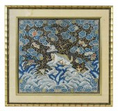 CHINESE EMBROIDERED RANK BADGE